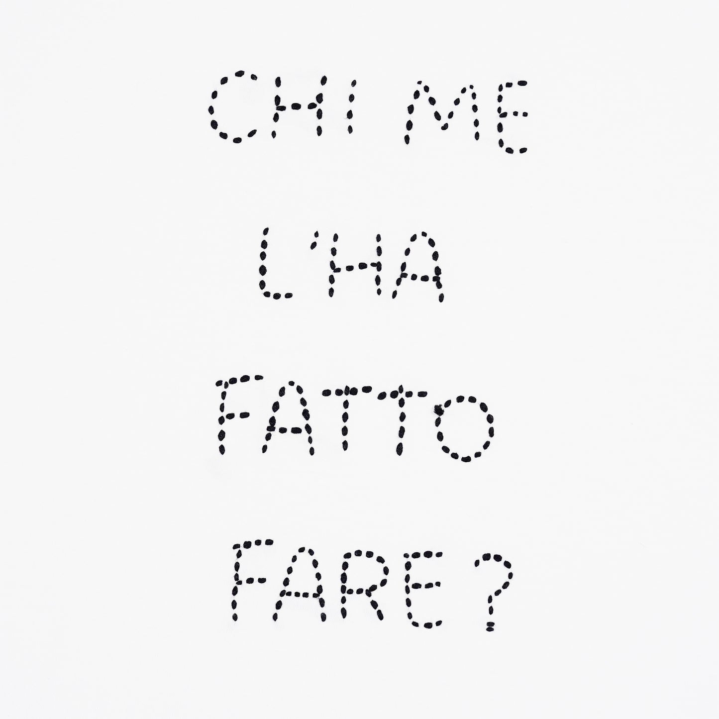 CHI ME L’HA FATTO FARE