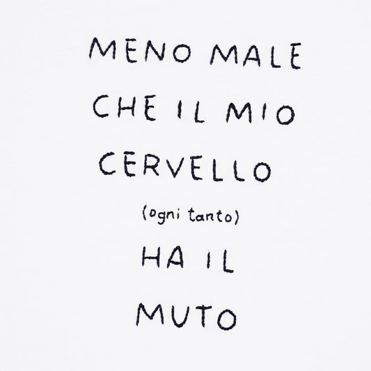 MENO MALE CHE IL MIO CERVELLO (ogni tanto) HA IL MUTO