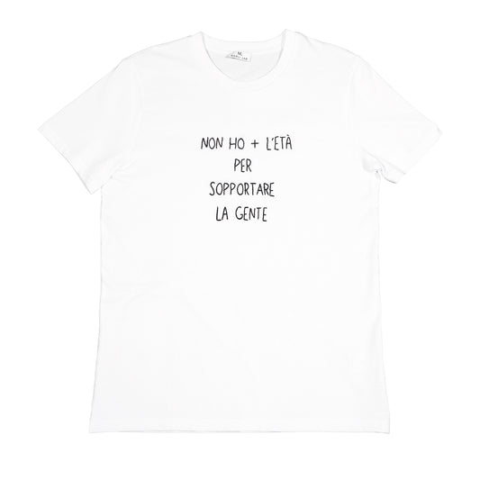 NON HO + L'ETÀ PER SOPPORTARE LA GENTE